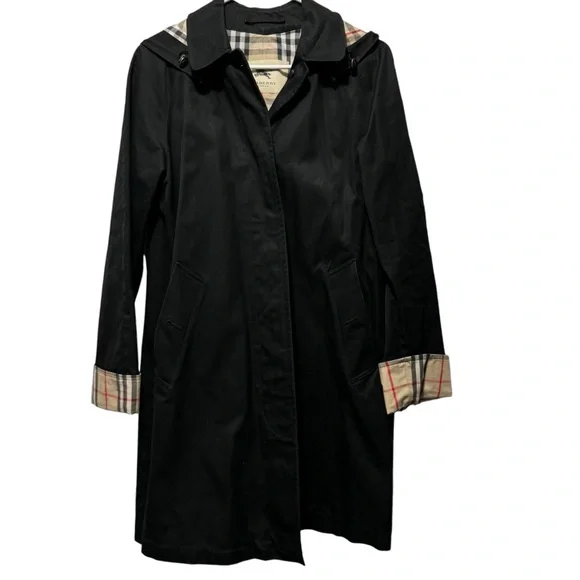 Burberry London Black Trench Coat